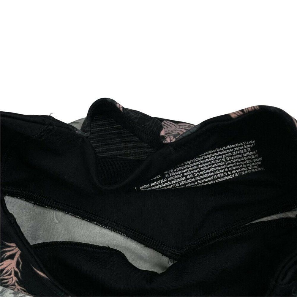 Victoria's Secret Incredible Essential Lace Up Legging Black Floral - Picture 6 of 11